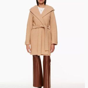 Aritzia Wilfred Acre Robe Jacket in Toupe / Camel - Small